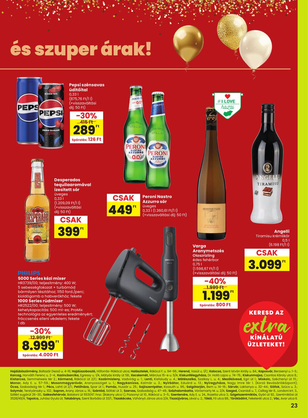 Spar Extra akciós újság 2026.02.05-től - 4. oldal.