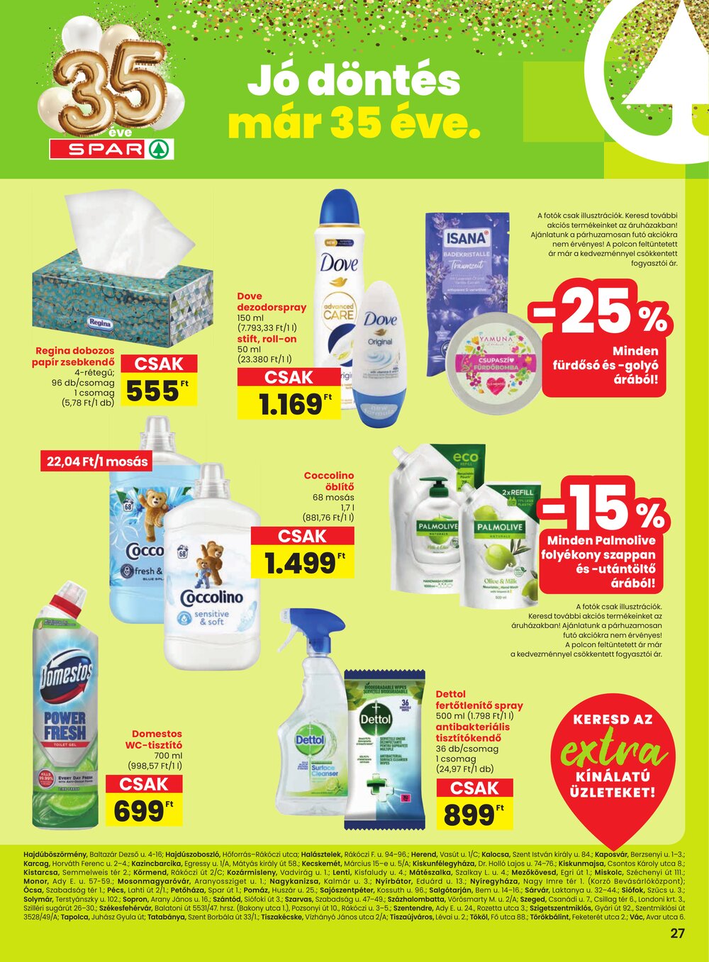 Spar Extra akciós újság 2026.02.05-től - 8. oldal.