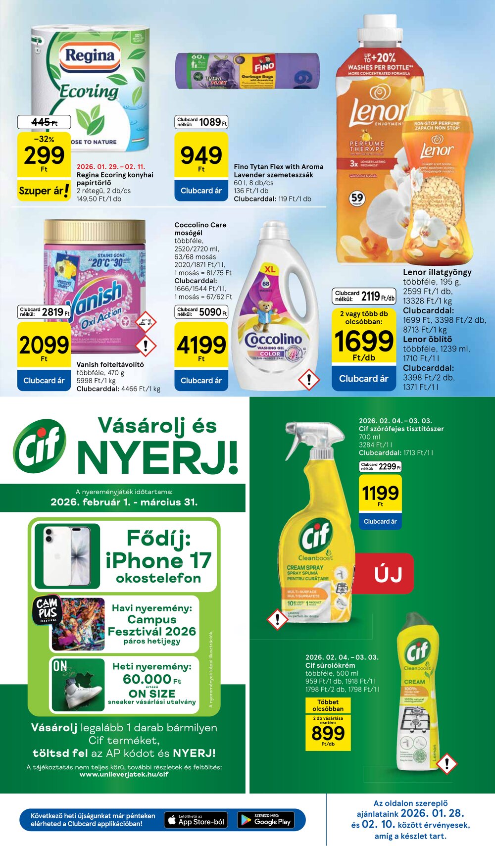 Tesco akciós újság 2026.02.05-től - 27. oldal.