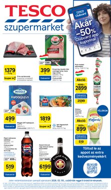 Tesco akciós újság 2026.02.05-től
