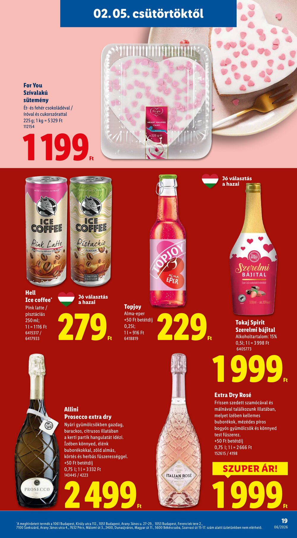 Lidl akciós újság 2026.02.05-től - 19. oldal.