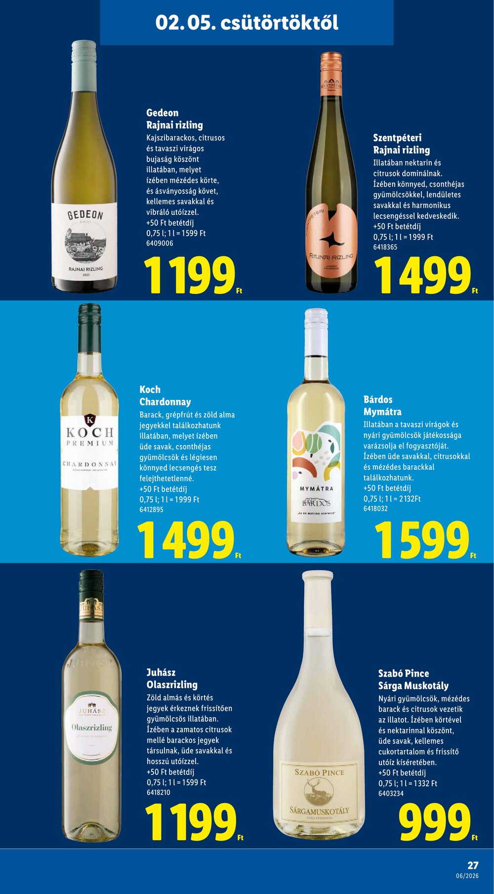 Lidl akciós újság 2026.02.05-től - 27. oldal.