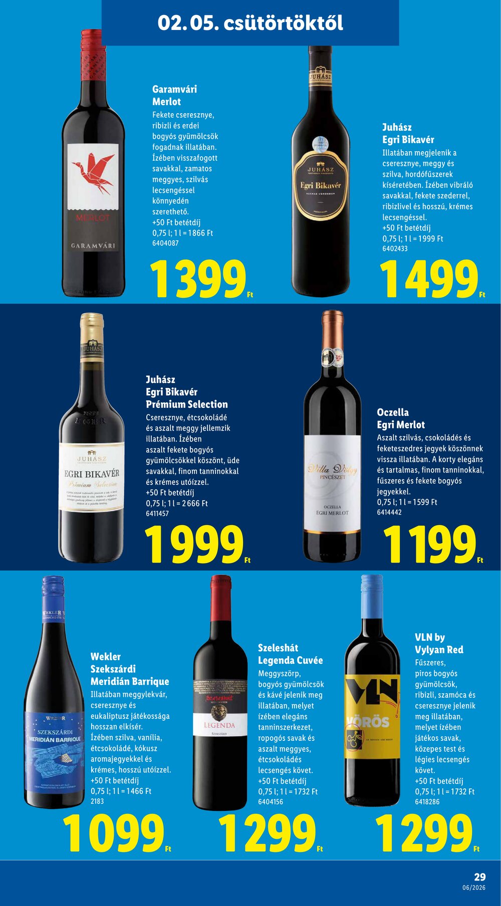 Lidl akciós újság 2026.02.05-től - 29. oldal.