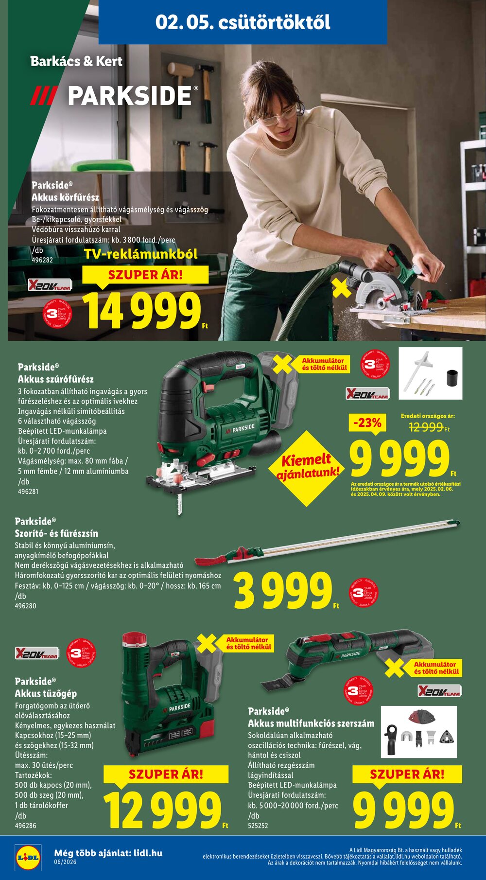 Lidl akciós újság 2026.02.05-től - 30. oldal.