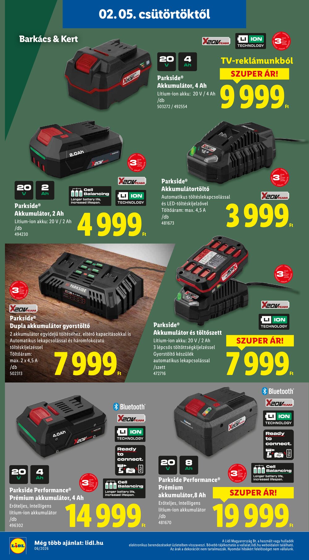 Lidl akciós újság 2026.02.05-től - 34. oldal.