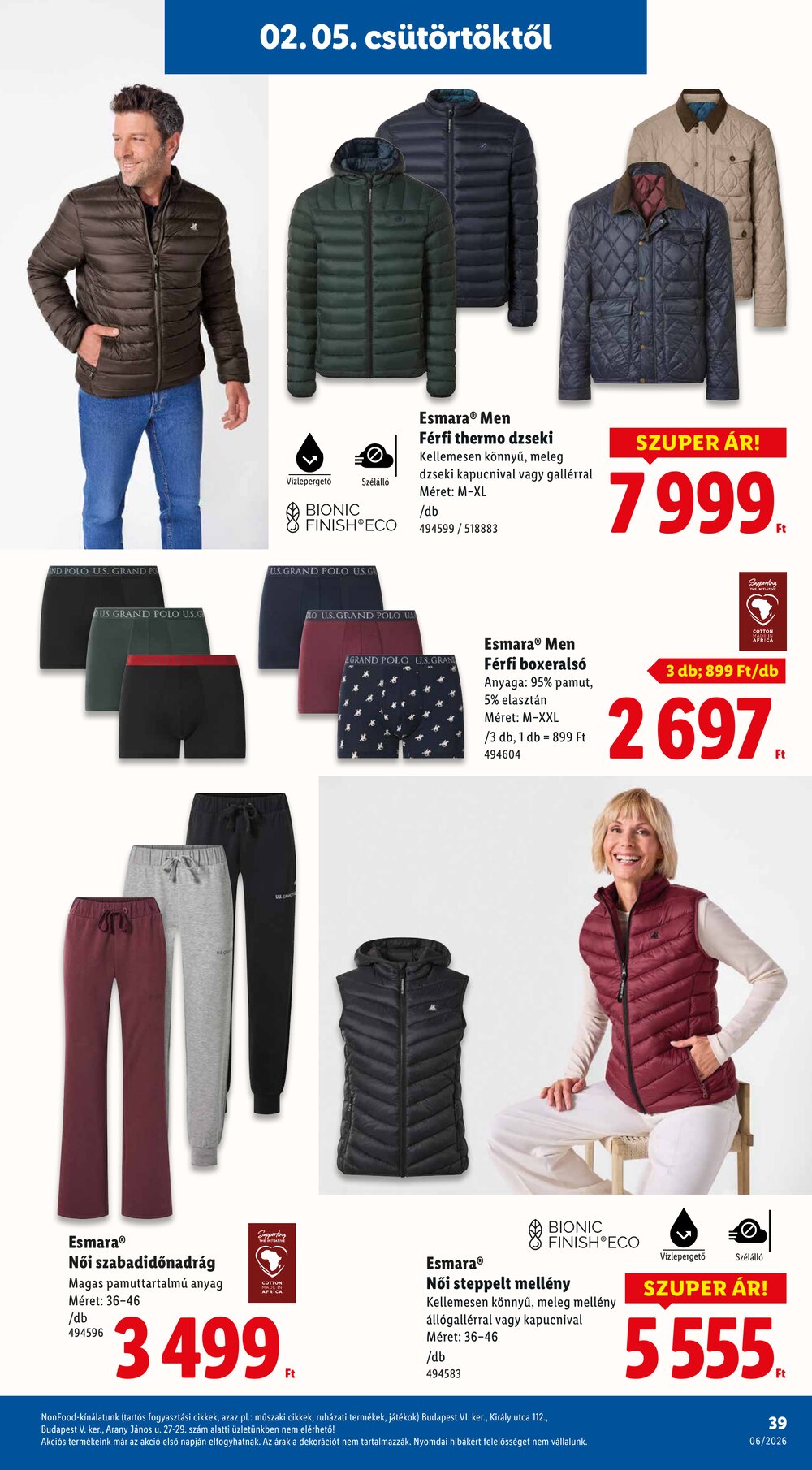 Lidl akciós újság 2026.02.05-től - 39. oldal.