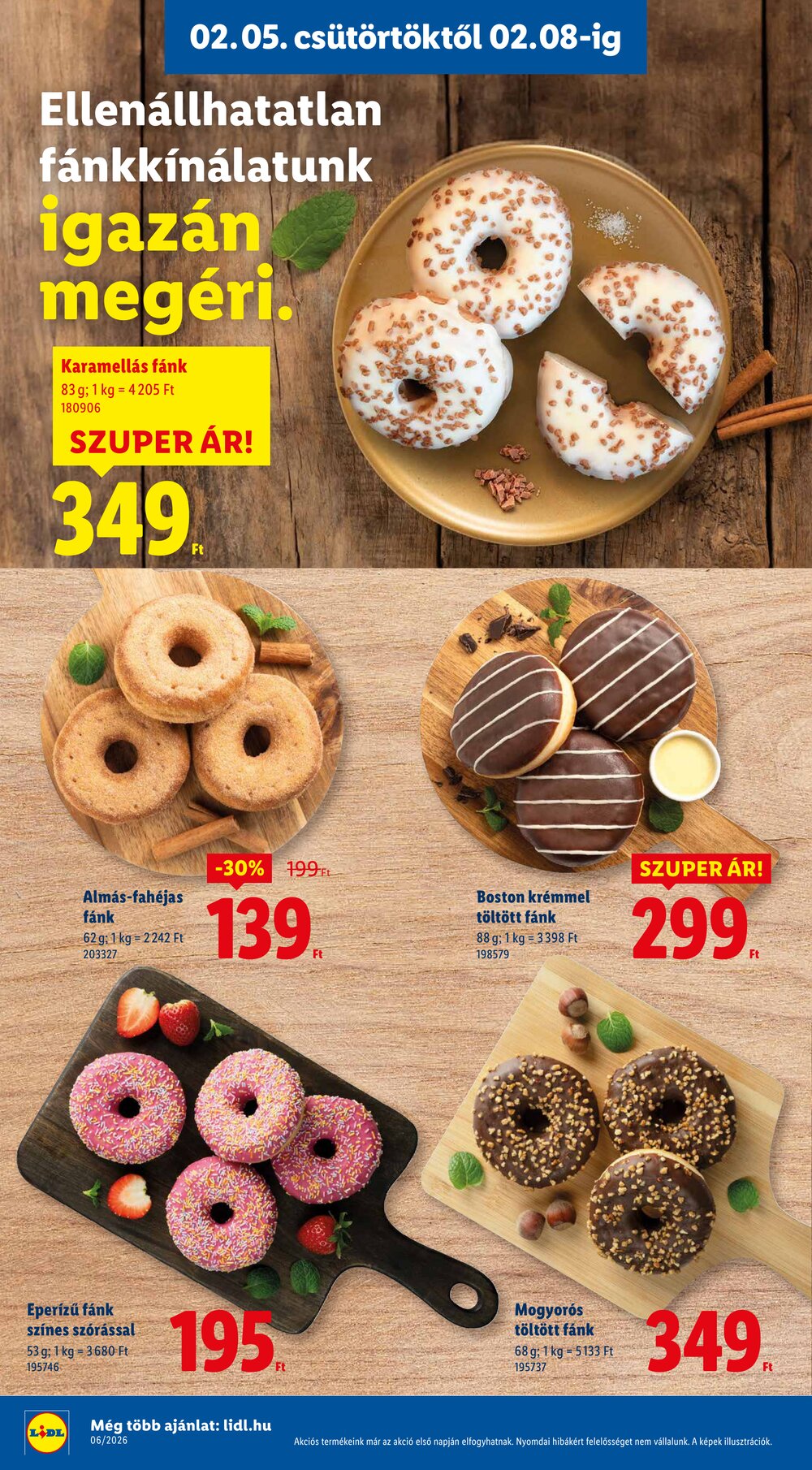 Lidl akciós újság 2026.02.05-től - 4. oldal.