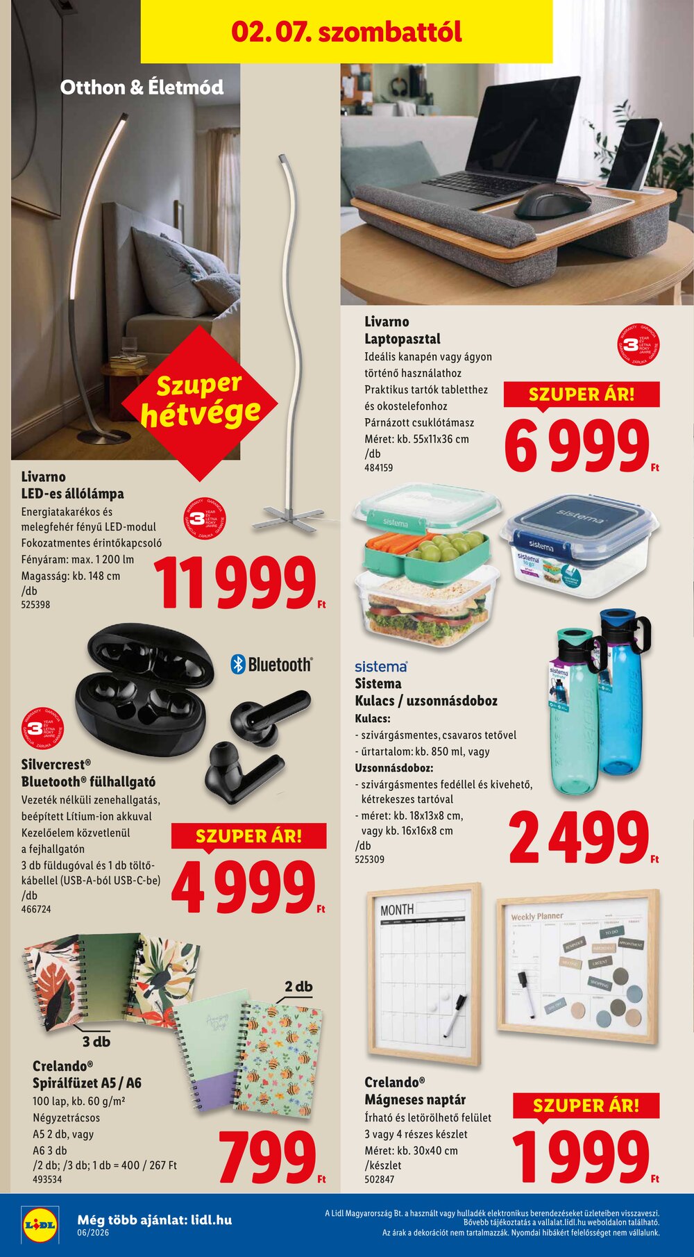 Lidl akciós újság 2026.02.05-től - 44. oldal.