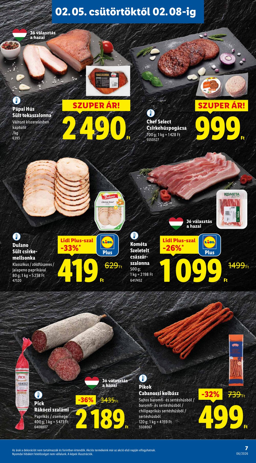 Lidl akciós újság 2026.02.05-től - 7. oldal.