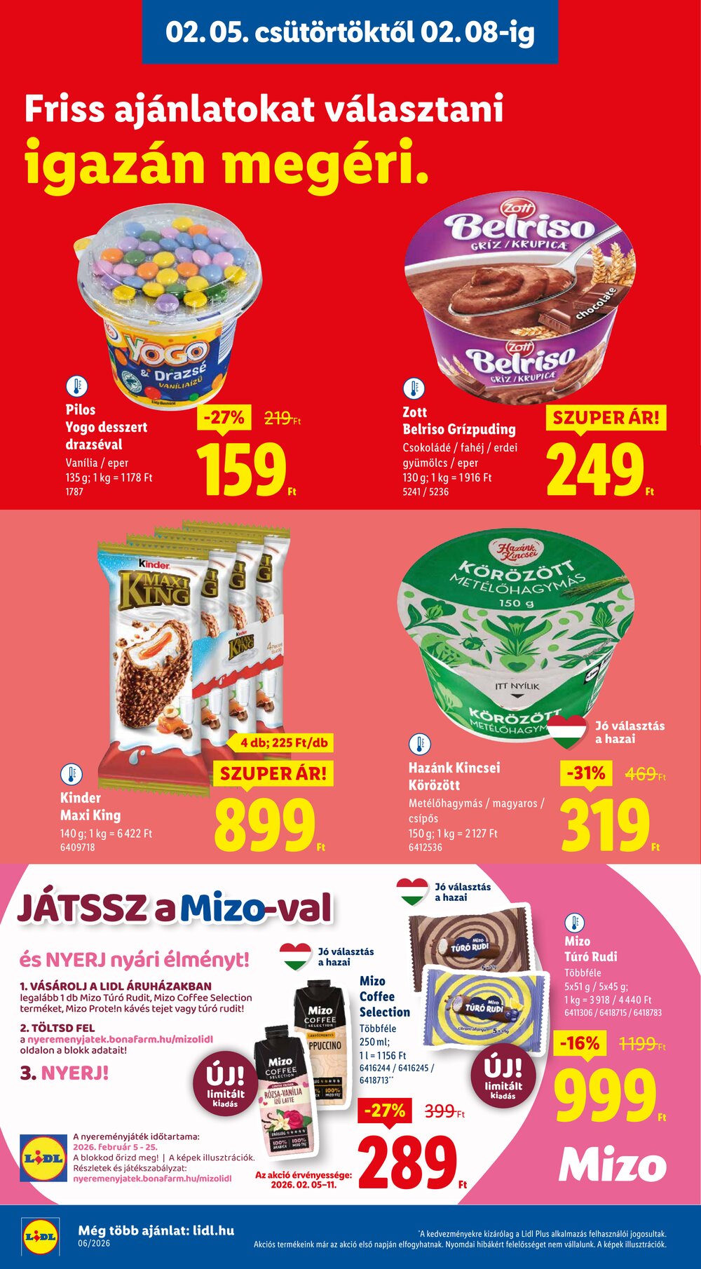 Lidl akciós újság 2026.02.05-től - 8. oldal.