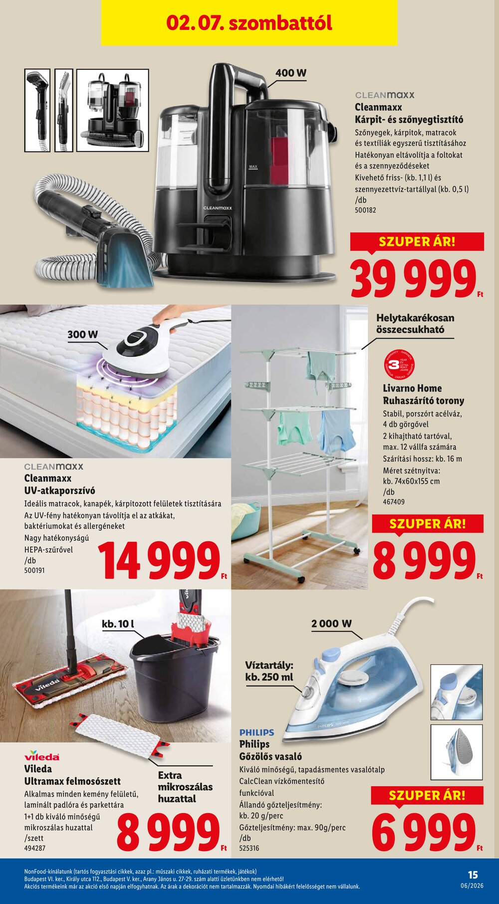 Lidl akciós újság 2026.02.05-től - 15. oldal.