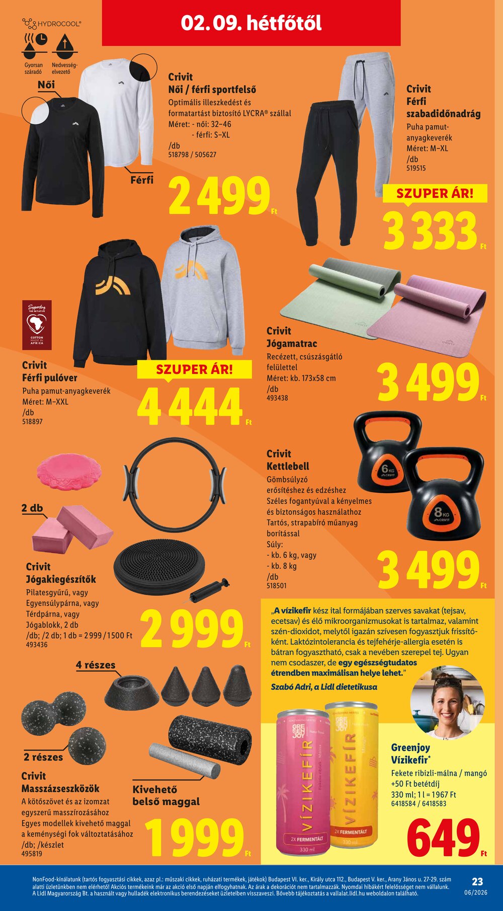 Lidl akciós újság 2026.02.05-től - 23. oldal.