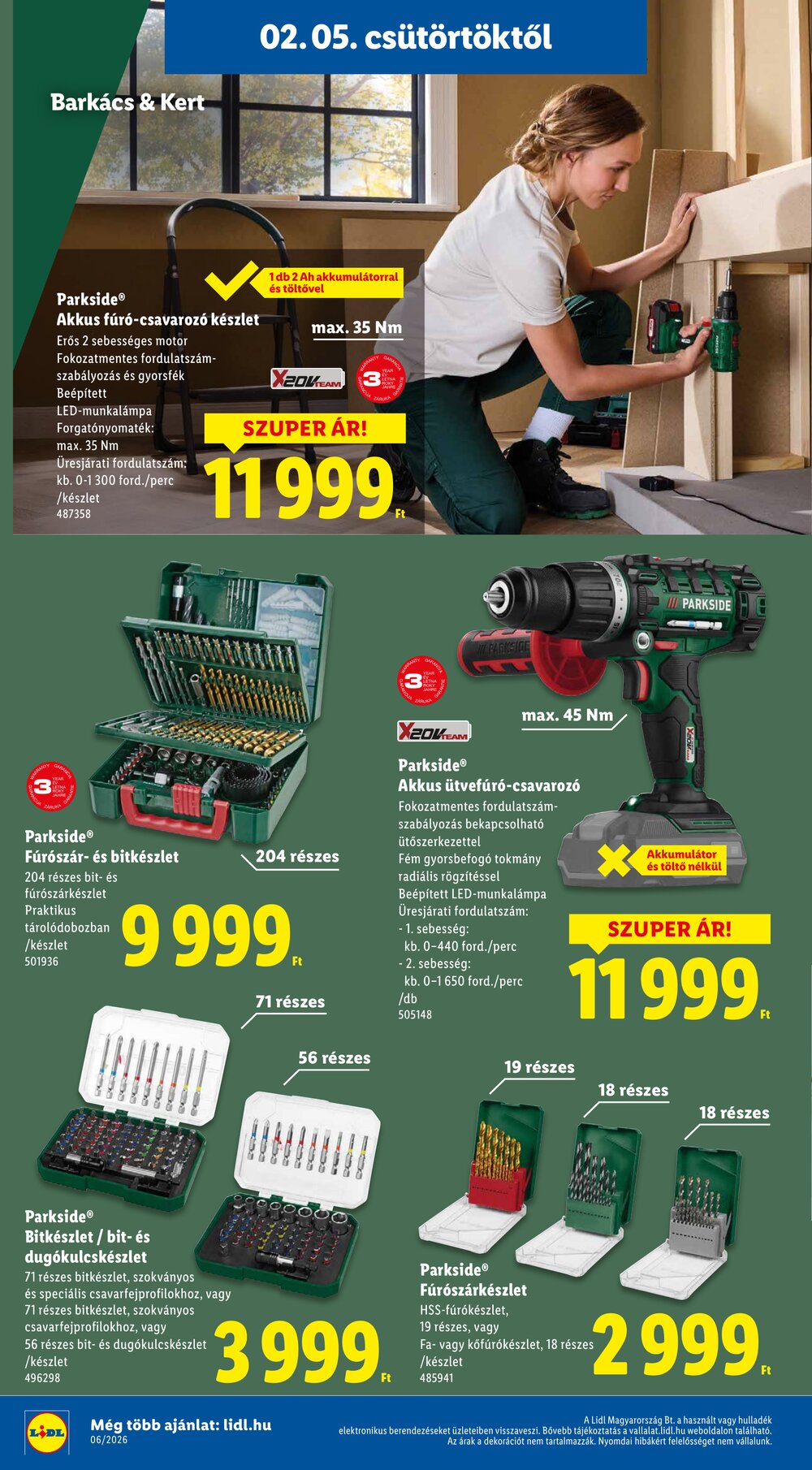 Lidl akciós újság 2026.02.05-től - 6. oldal.