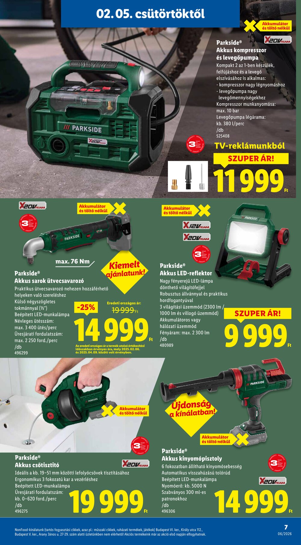 Lidl akciós újság 2026.02.05-től - 7. oldal.