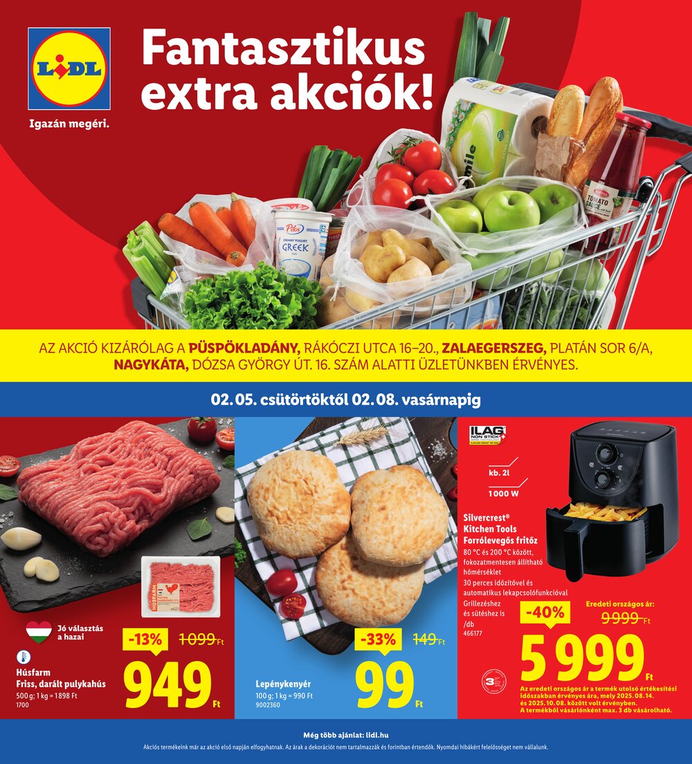 Lidl akciós újság 2026.02.05-től - 1. oldal.