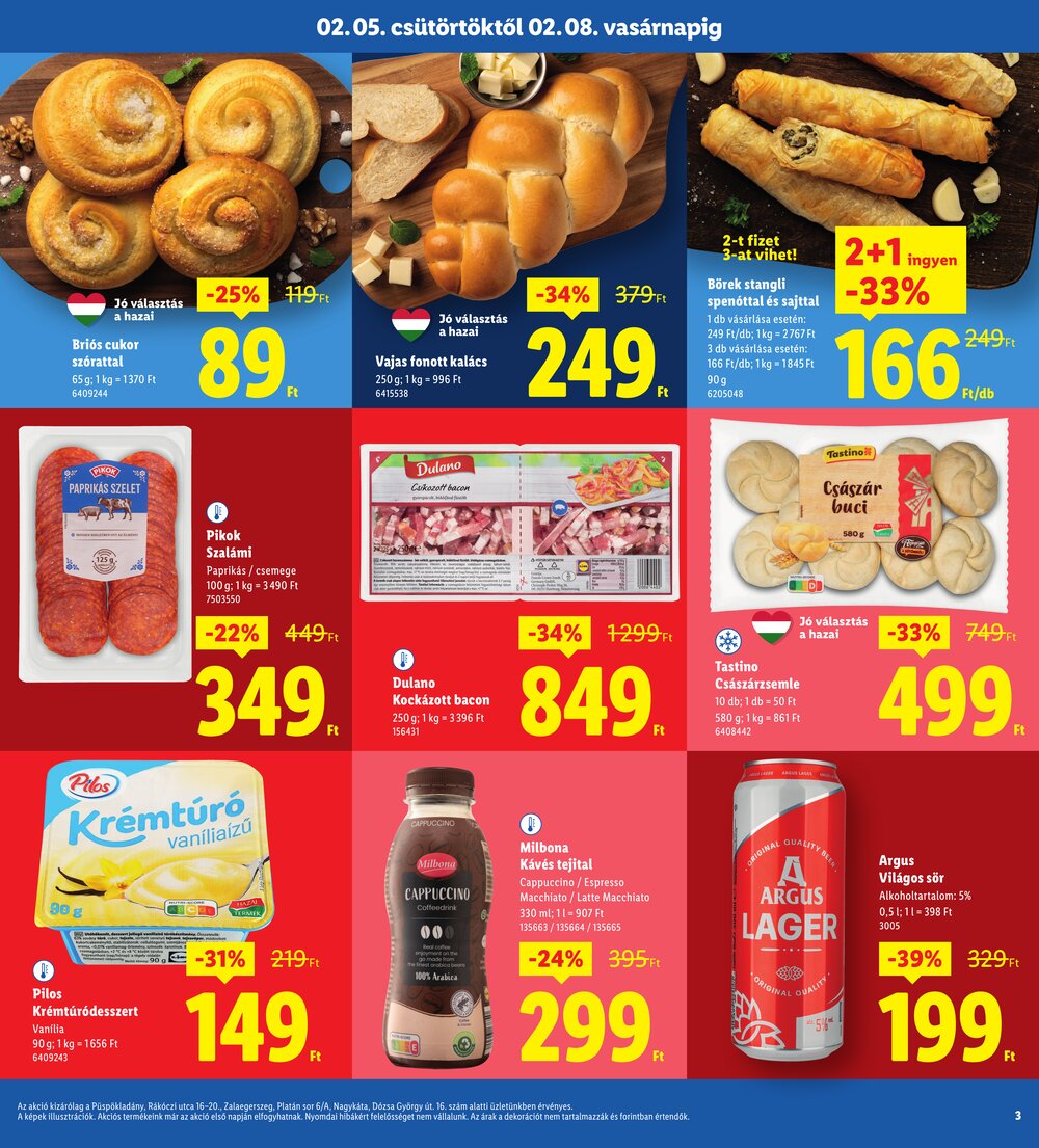 Lidl akciós újság 2026.02.05-től - 3. oldal.