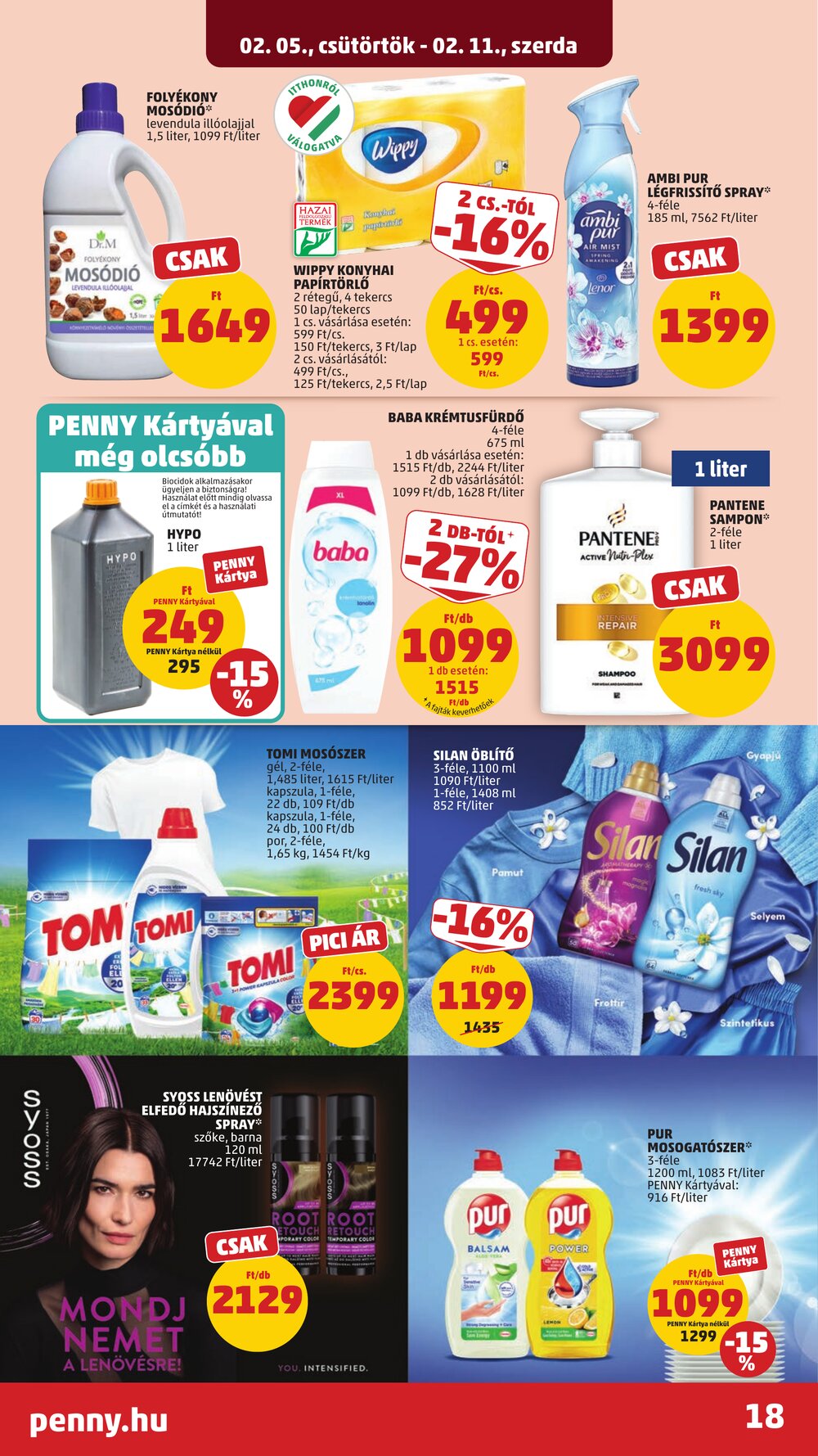 Penny Market akciós újság 2026.02.05-től - 20. oldal.