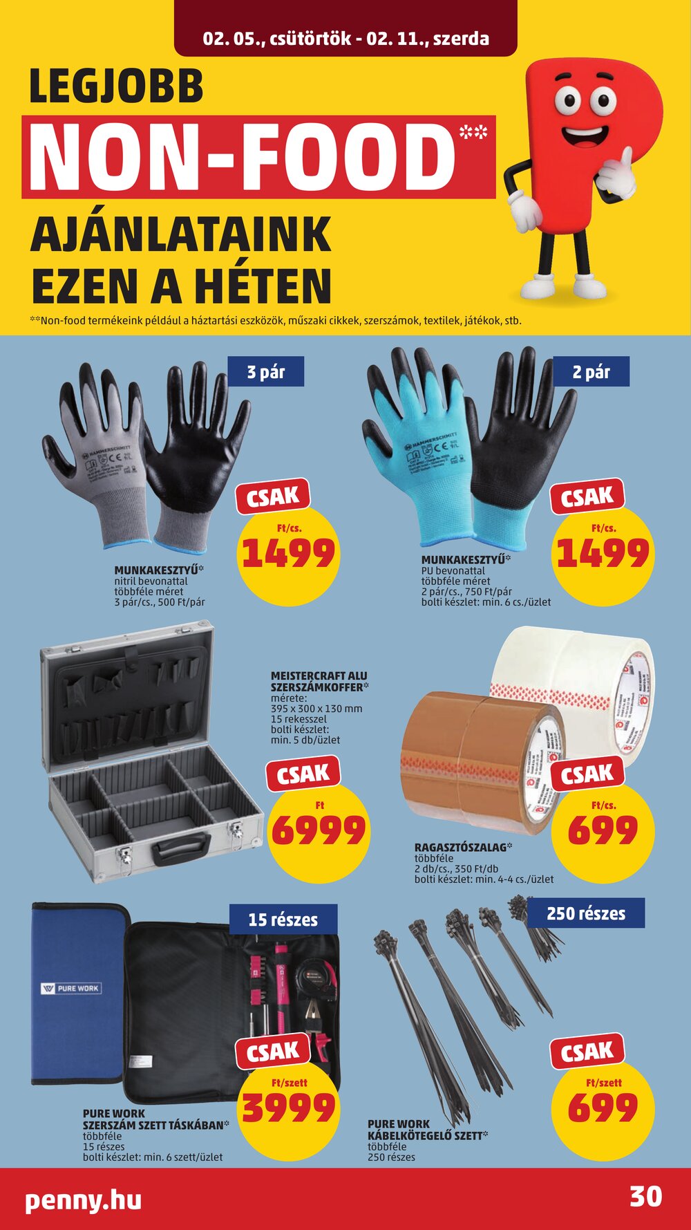 Penny Market akciós újság 2026.02.05-től - 34. oldal.