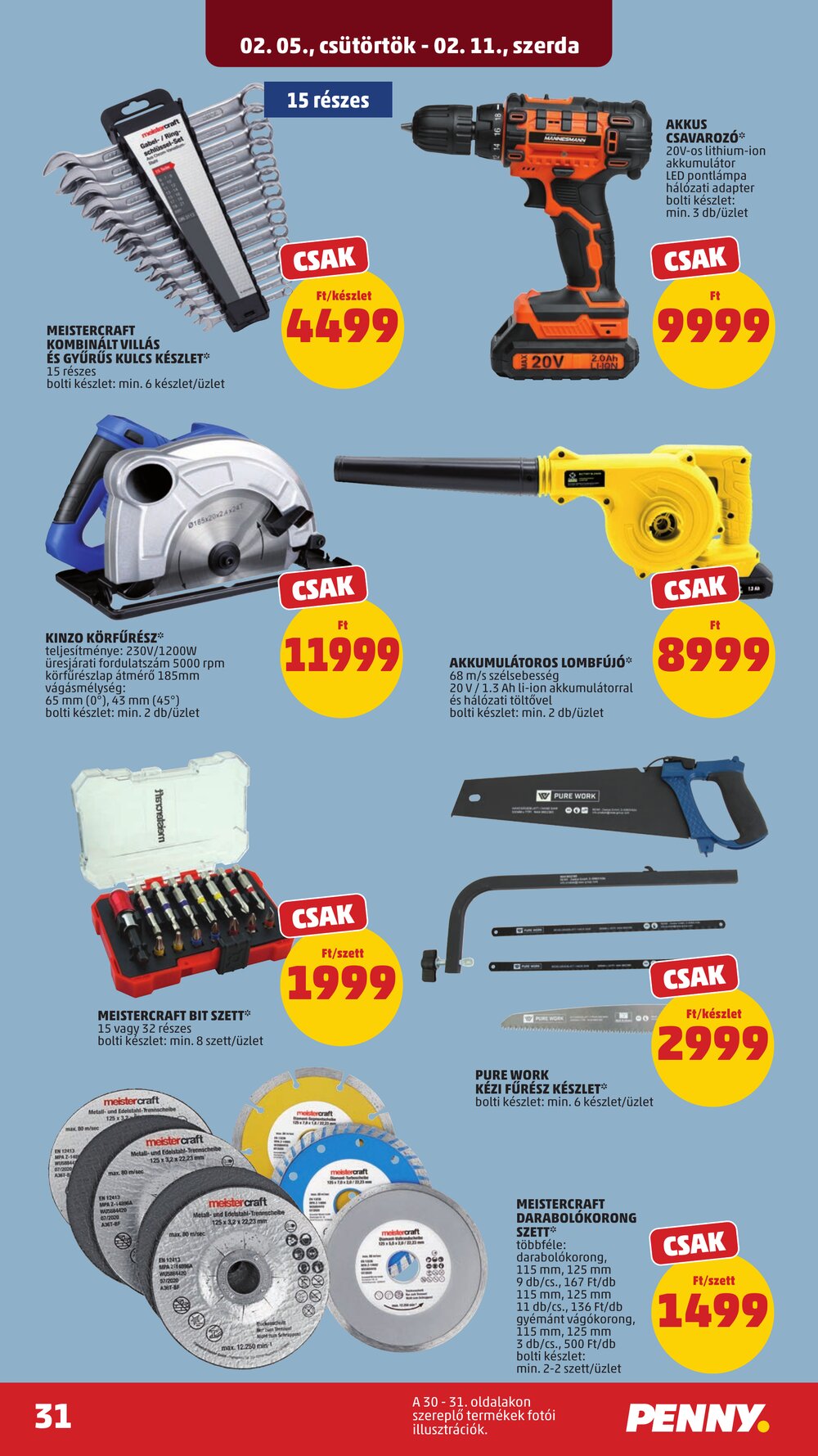 Penny Market akciós újság 2026.02.05-től - 35. oldal.