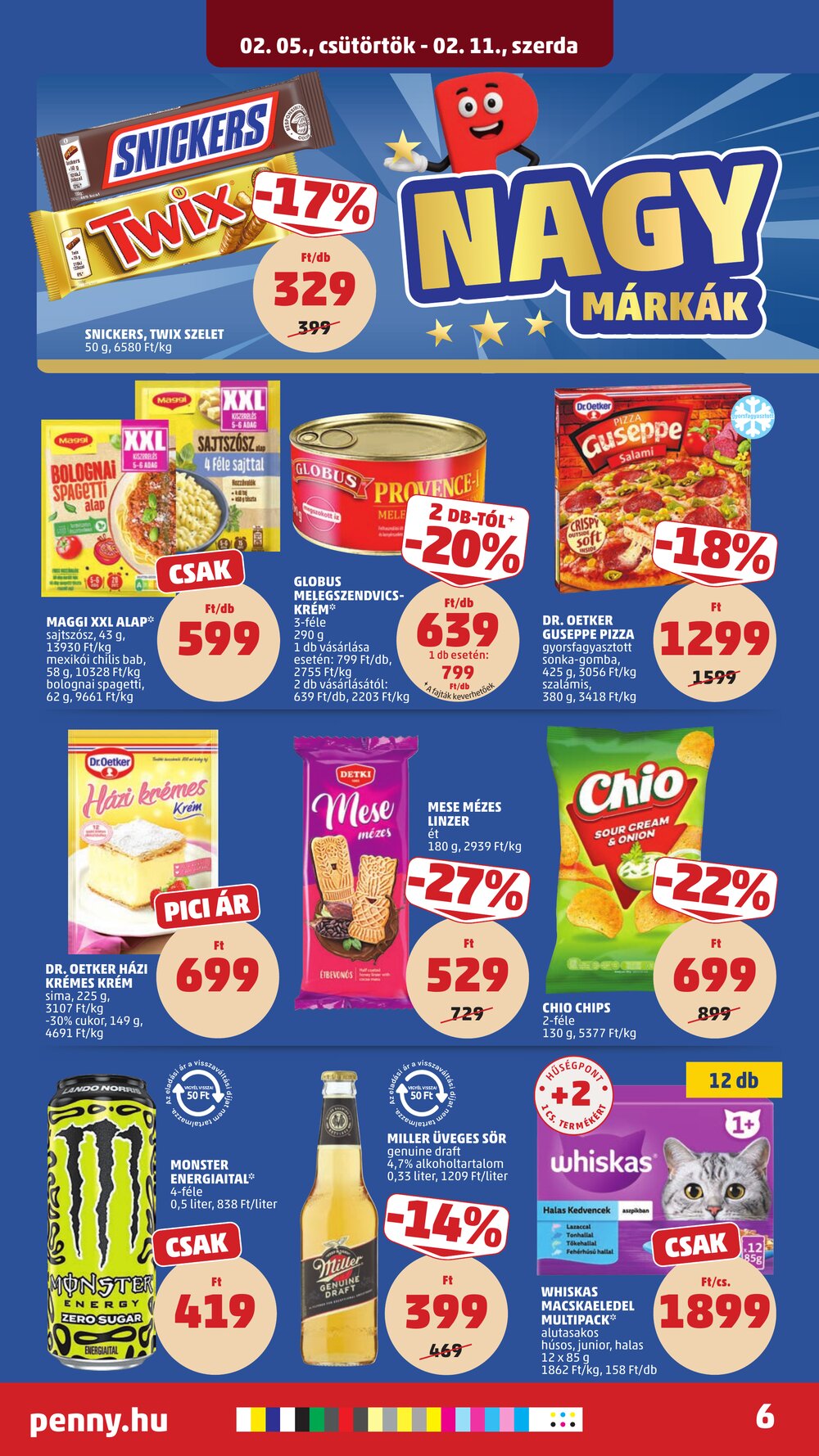 Penny Market akciós újság 2026.02.05-től - 8. oldal.