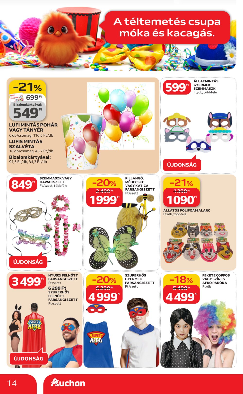 Auchan akciós újság 2026.02.05-től - 14. oldal.