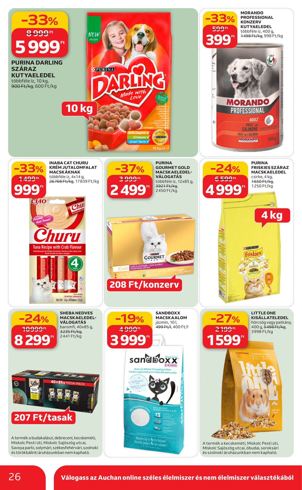 Auchan akciós újság 2026.02.05-től - 26. oldal.