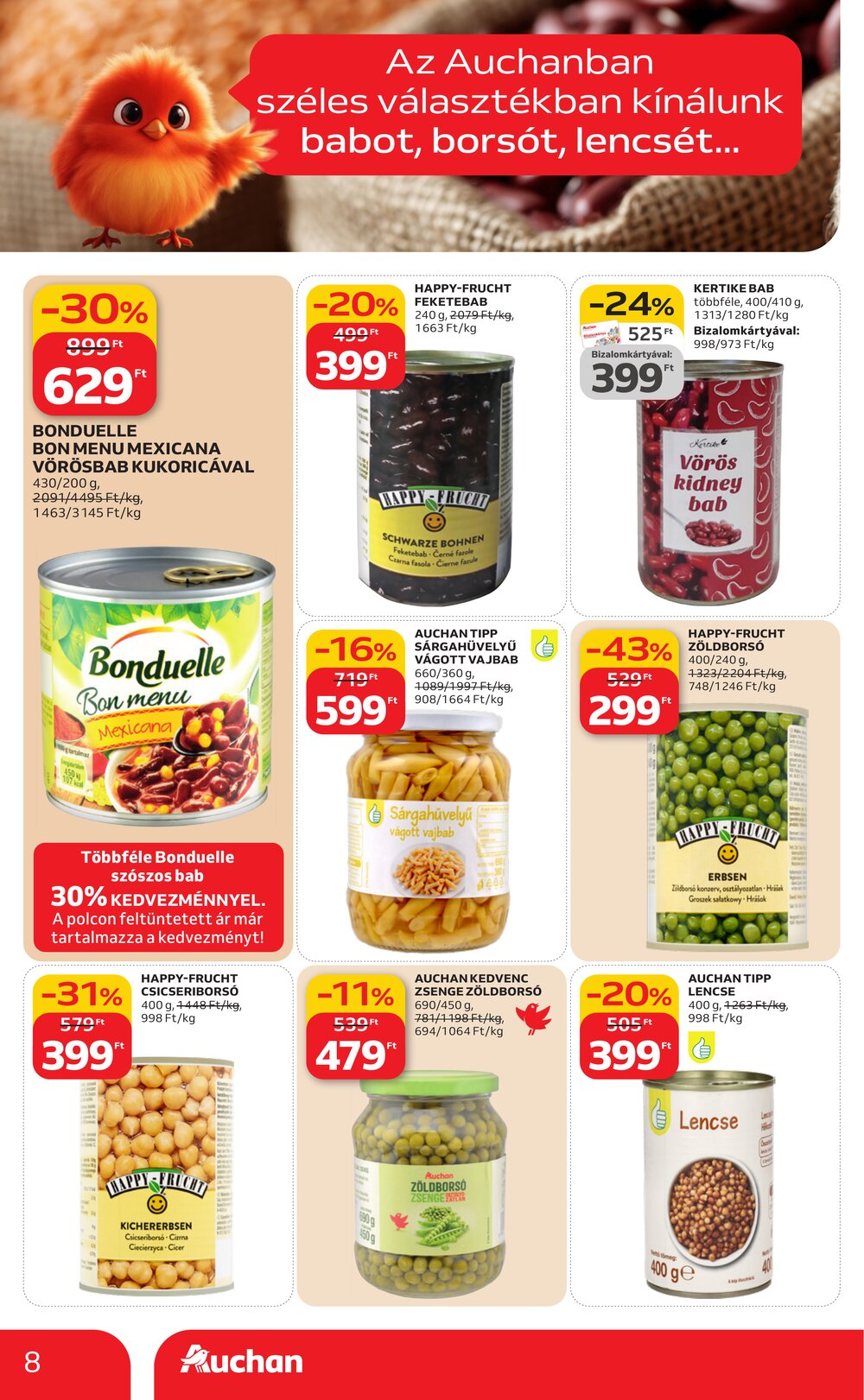 Auchan akciós újság 2026.02.05-től - 8. oldal.