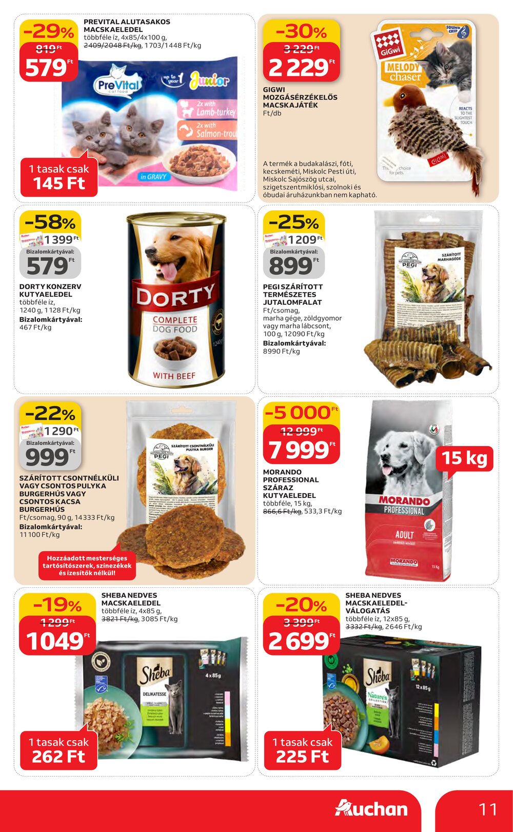 Auchan akciós újság 2026.02.05-től - 11. oldal.