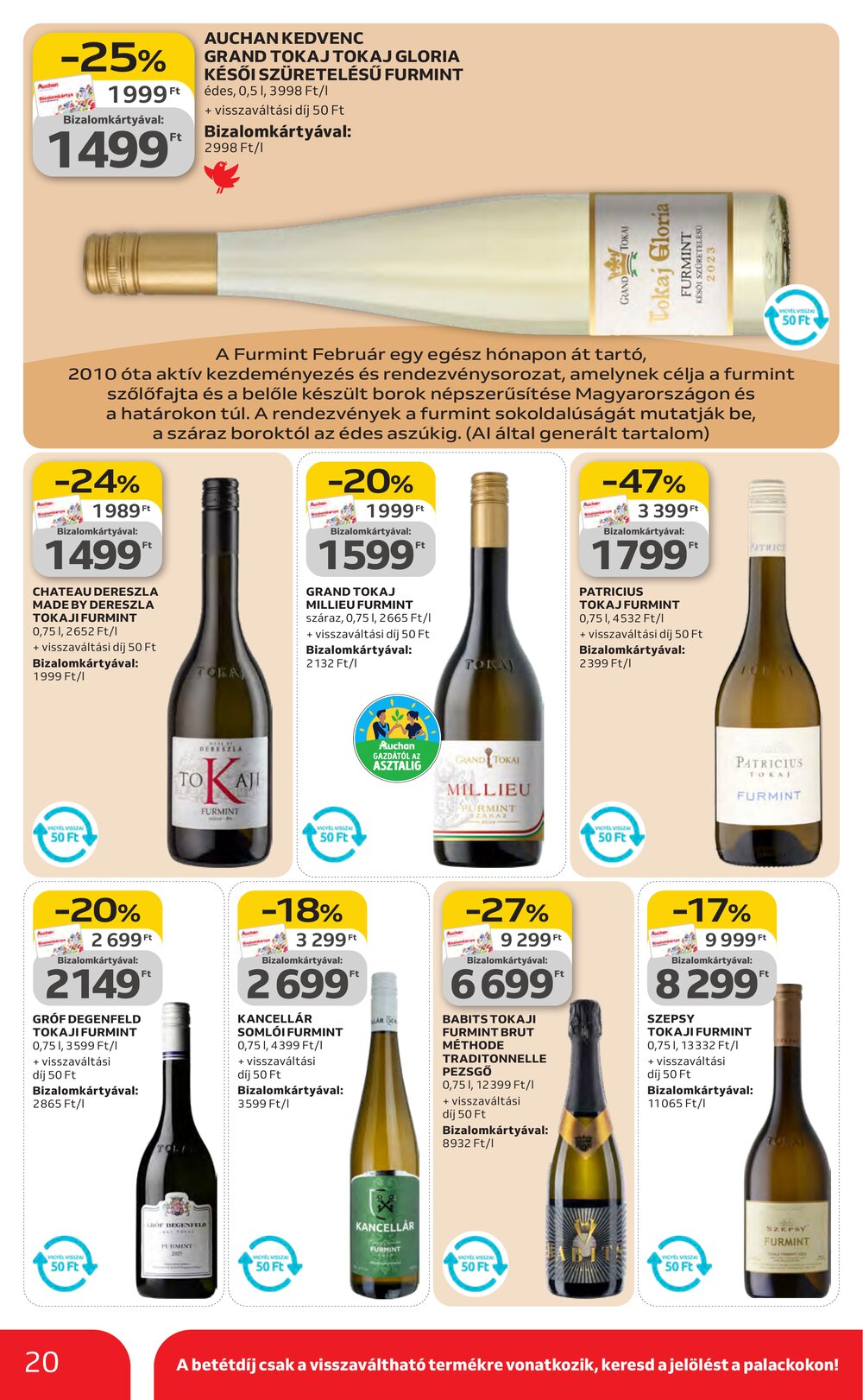 Auchan akciós újság 2026.02.05-től - 20. oldal.
