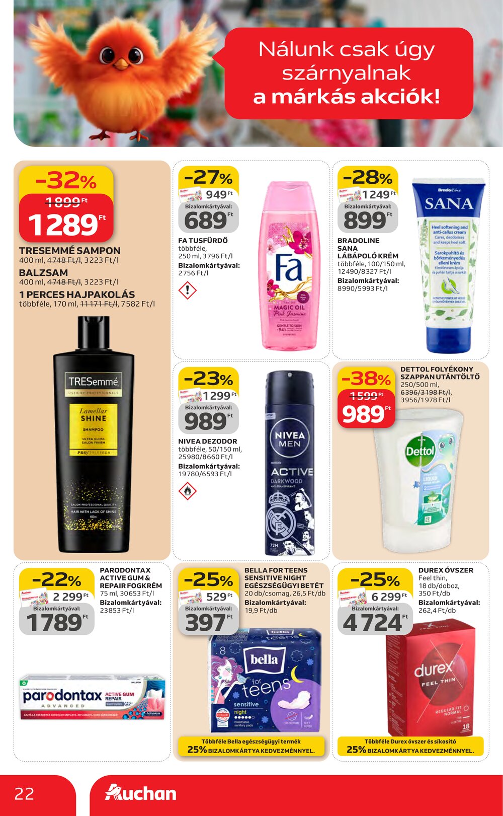 Auchan akciós újság 2026.02.05-től - 22. oldal.