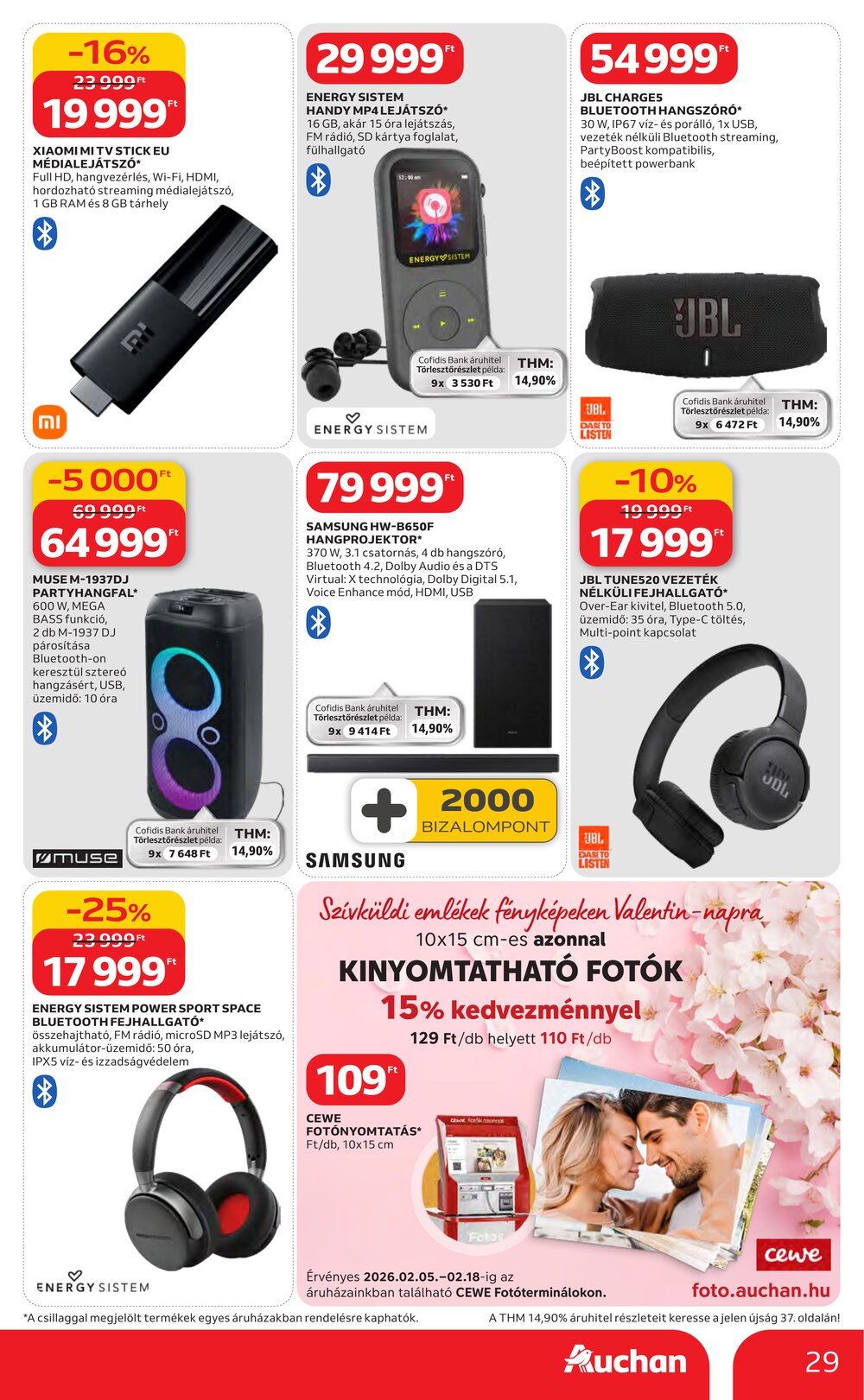 Auchan akciós újság 2026.02.05-től - 29. oldal.