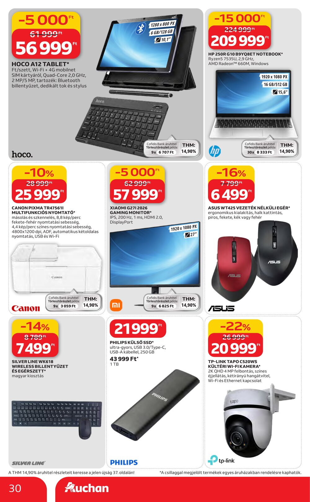 Auchan akciós újság 2026.02.05-től - 30. oldal.