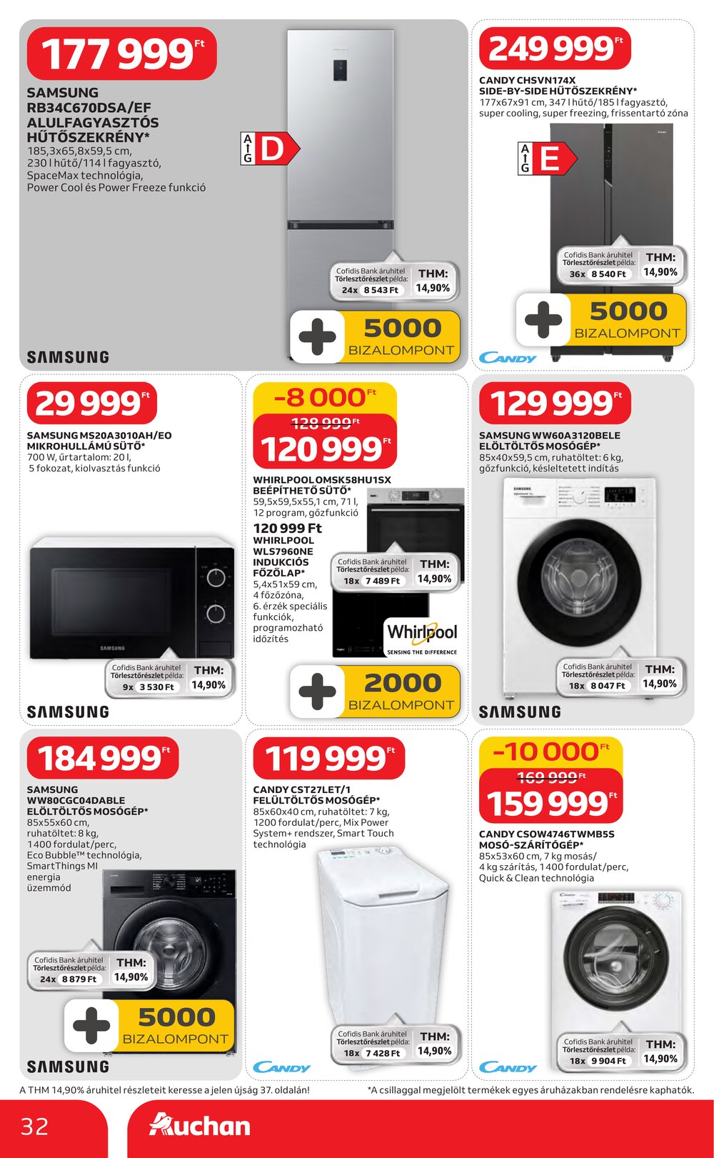 Auchan akciós újság 2026.02.05-től - 32. oldal.