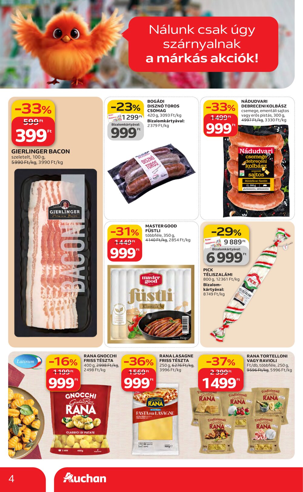 Auchan akciós újság 2026.02.05-től - 4. oldal.