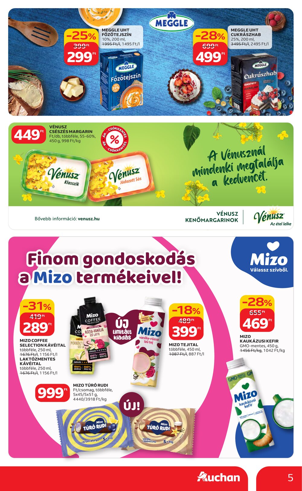 Auchan akciós újság 2026.02.05-től - 5. oldal.