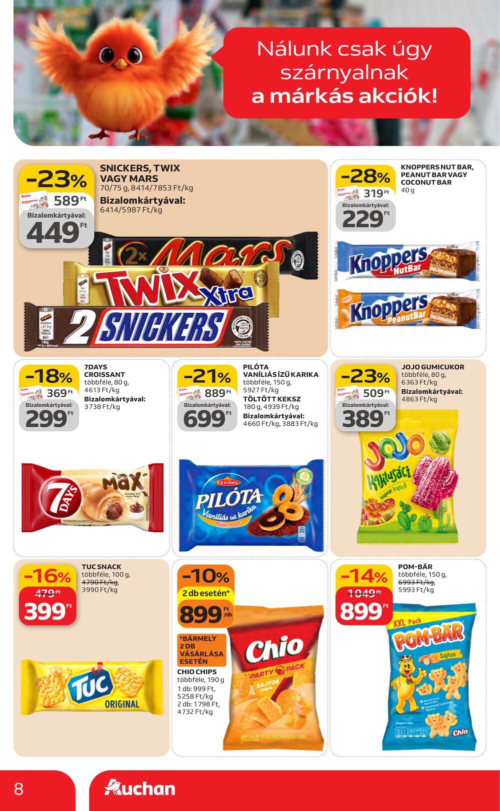 Auchan akciós újság 2026.02.05-től - 8. oldal.