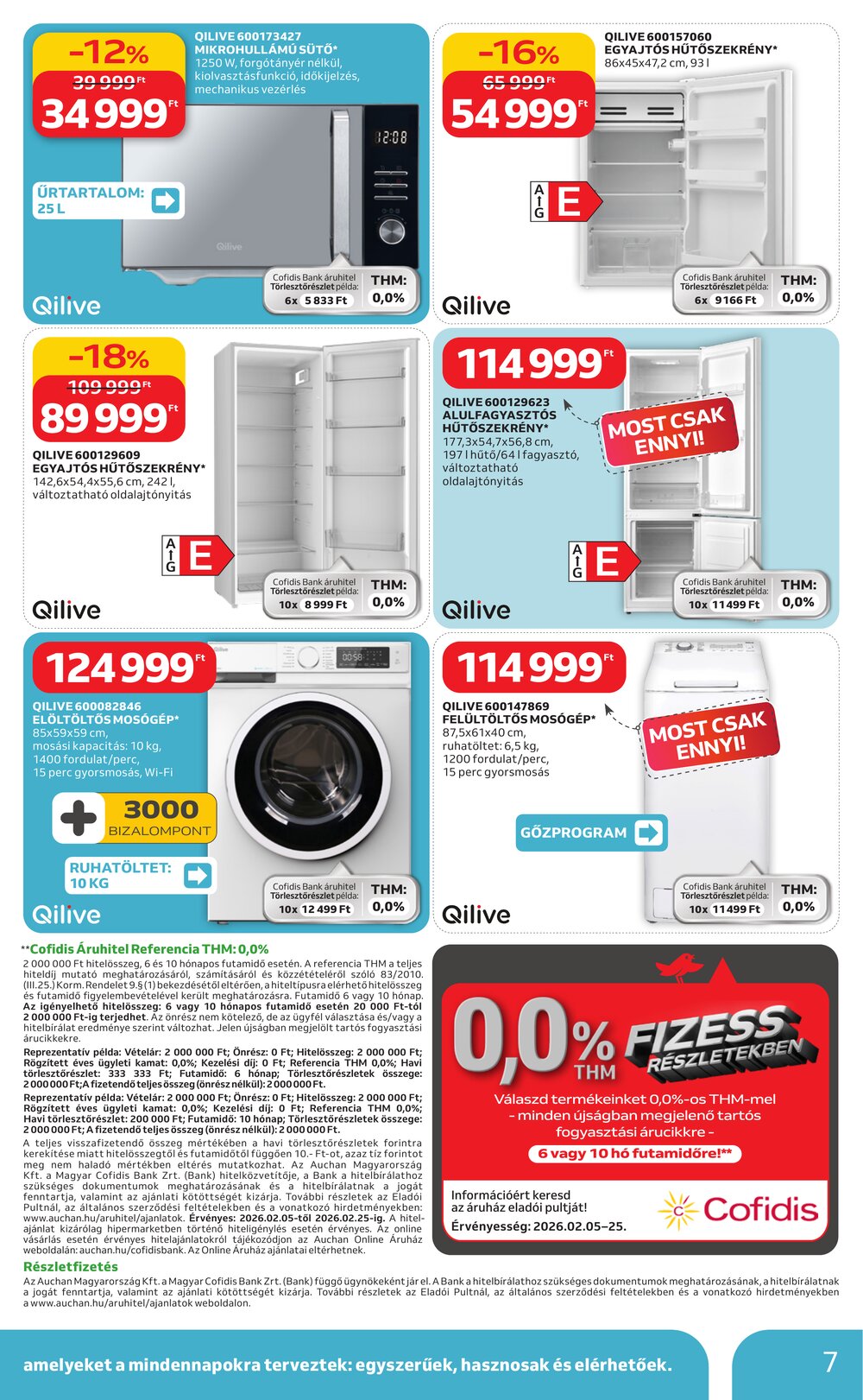 Auchan akciós újság 2026.02.05-től - 7. oldal.