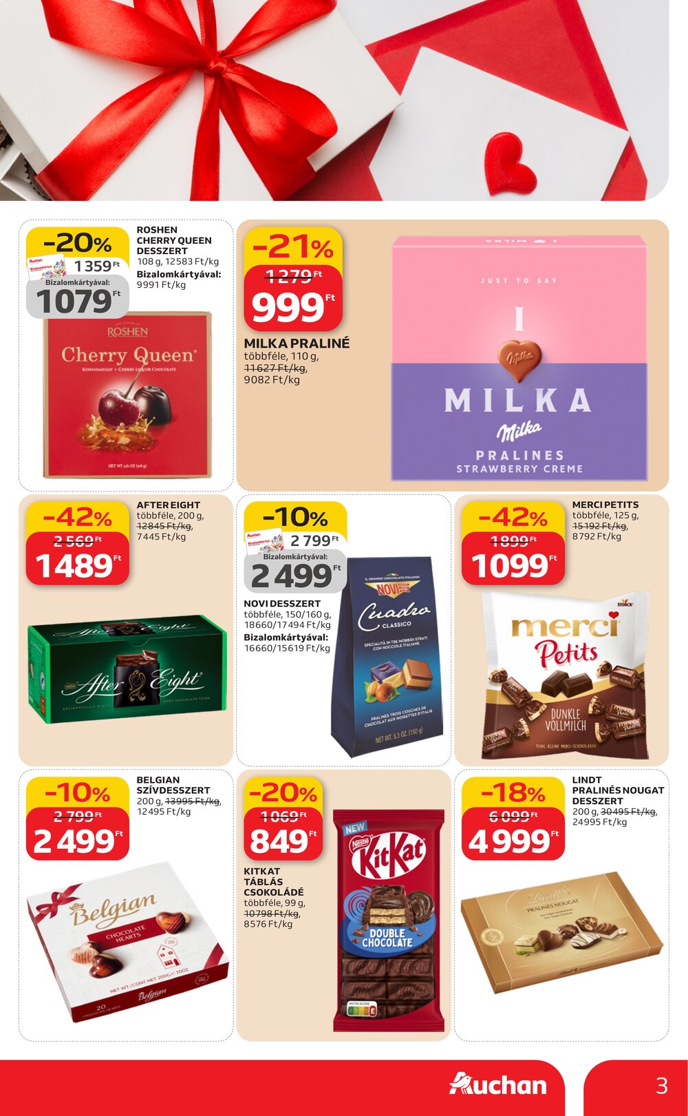 Auchan akciós újság 2026.02.05-től - 3. oldal.