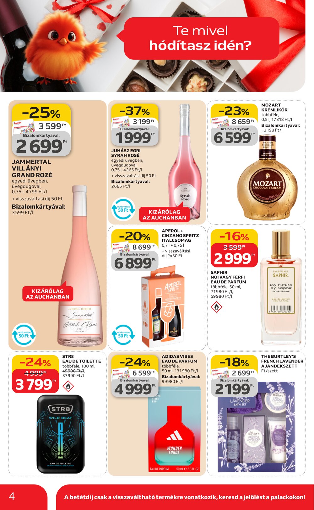 Auchan akciós újság 2026.02.05-től - 4. oldal.