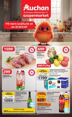Auchan akciós újság 2026.02.05-től