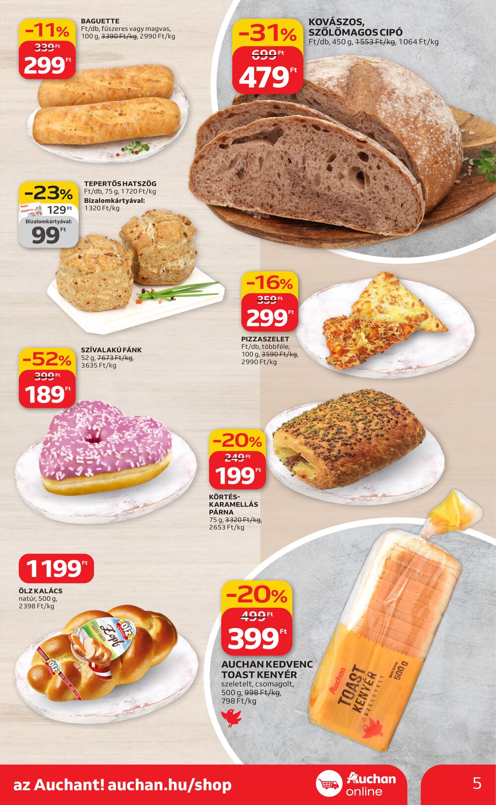Auchan akciós újság 2026.02.05-től - 5. oldal.