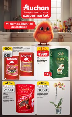 Auchan akciós újság 2026.02.05-től