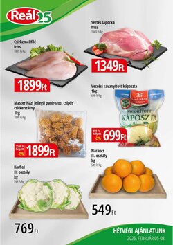 Reál akciós újság 2026.02.05-től
