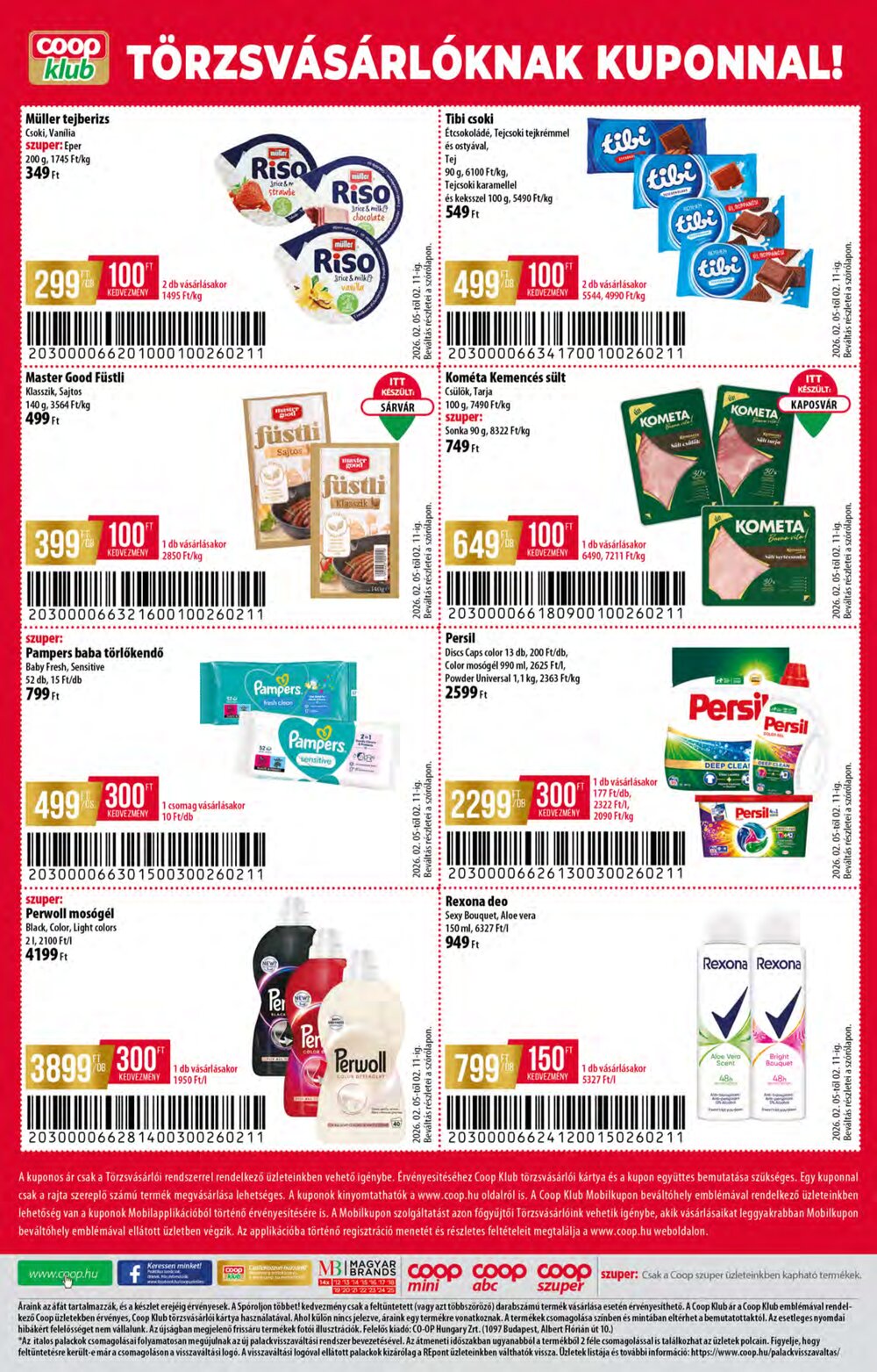 Coop akciós újság 2026.02.05-től - 12. oldal.