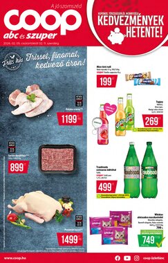 Coop akciós újság 2026.02.05-től