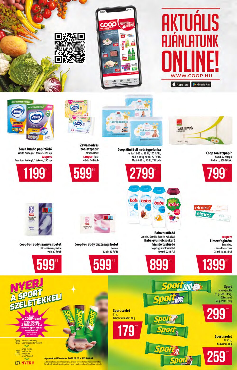 Coop akciós újság 2026.02.05-től - 10. oldal.