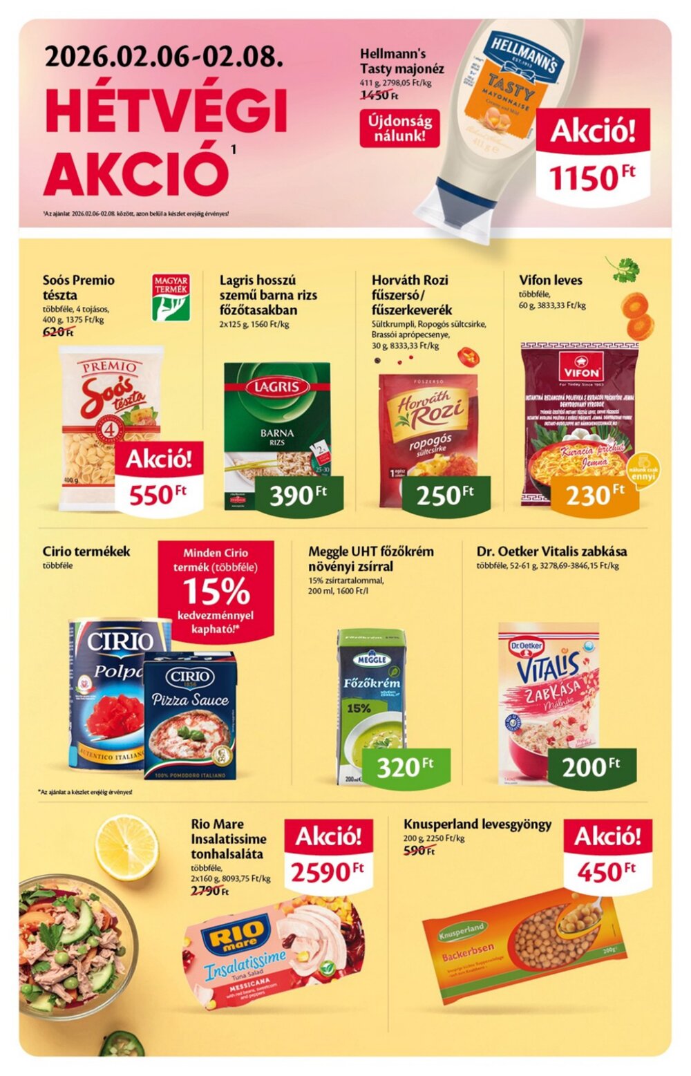 EcoFamily akciós újság 2026.02.05-től - 3. oldal.