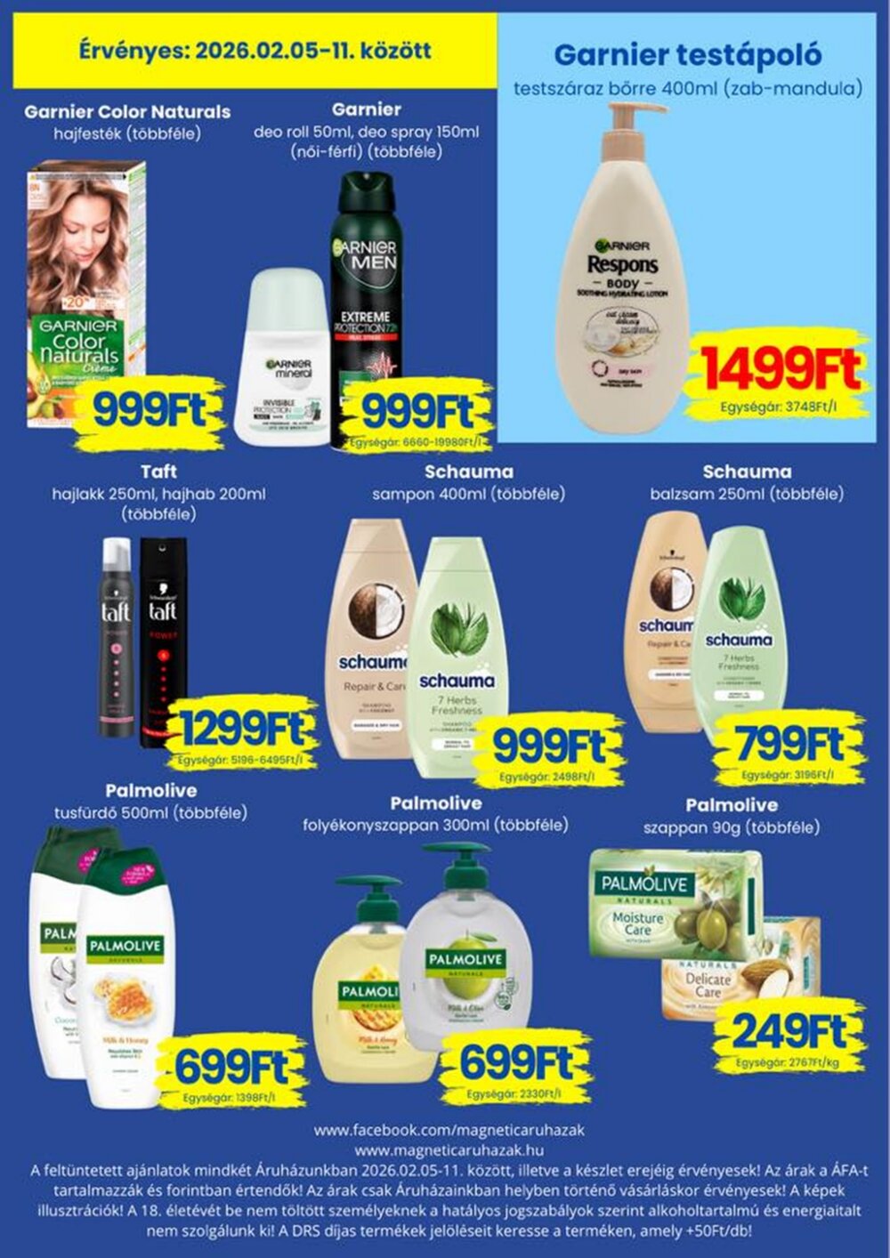 Magnetic áruházak akciós újság 2026.02.05-től - 10. oldal.