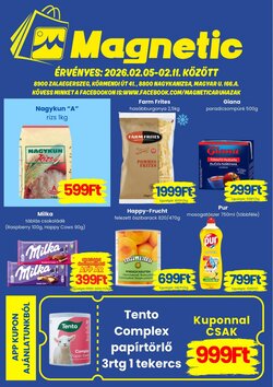 Magnetic áruházak akciós újság 2026.02.05-től