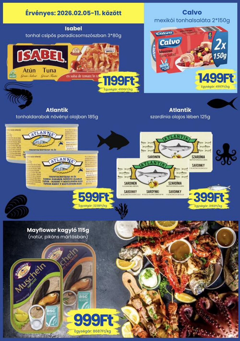 Magnetic áruházak akciós újság 2026.02.05-től - 3. oldal.